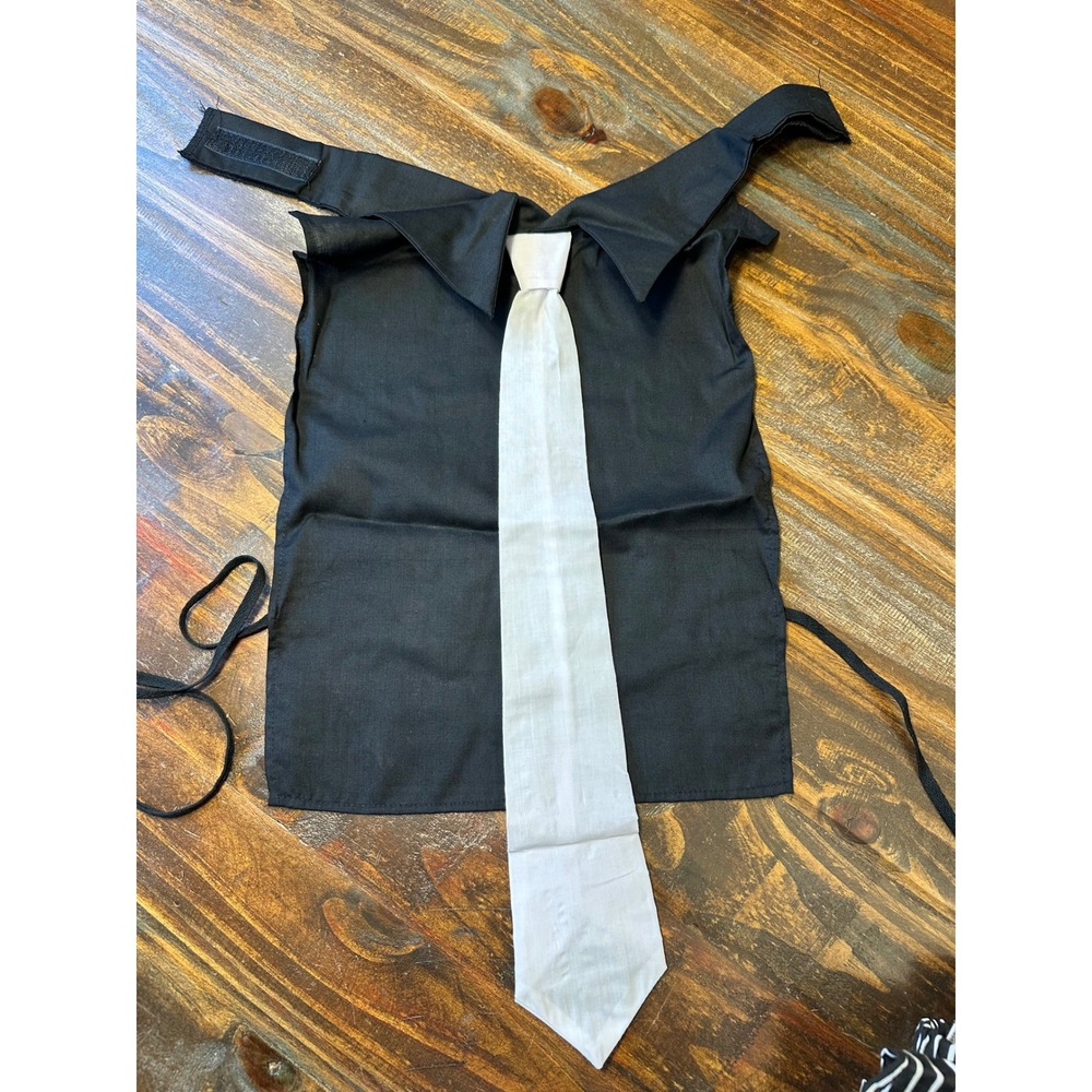Spirit Halloween‎ Gangster Costume XL Pinstripe Suit Jacket Pants Tie 1920s Mens - Picture 11 of 13